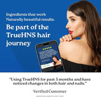 NatureCity True-HNS Hair Nails and Skin Cynatine Keratin and Plant Based Biotin Vitamin Supplement | Fuller and Stronger Hair and Nails | Non GMO | 60 Veggie Capsules