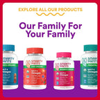 SmartyPants Organic Toddler Multivitamin Gummies: Probiotics, Omega 3 (ALA), Vitamin D3, C, Vitamin B12, B6, A, K & Zinc, Beta Carotene, Gluten Free, Three Fruit Flavors, 60 Count (30 Day Supply)