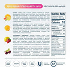 DripDrop Sugar Free Hydration Packets - Zero Citrus Variety Pack - Single Serve Electrolytes Powder Drink Mix - Cherry Limeade, Citrus, Orange, Strawberry Lemonade - Non-GMO, Gluten Free - 16 Sticks
