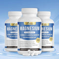 1000mg Magnesium Complex for Women & Men*, 8 Elemental with Magnesium Glycinate, Citrate, Malate, Taurate, Oxide, Carbonate, Aspartate, Orotate for Bones, Muscle, Recovery, Energy, Vegan, 90 Capsules