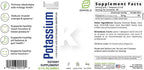 Liquid Ionic Potassium Citrate Supplement | Potassium Electrolyte | Support Healthy Heart | Healthy Gut pH Balance | Support Muscle Health | 8oz, 48 Day Supply