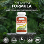 Best Naturals Tart Cherry Extract 1000 mg 120 Capsules (120 Count (Pack of 3))