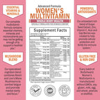Daily Multivitamin for Women Capsules (1 Month Supply) Plus Triple Strength Omega 3 Fish Oil Softgels (2 Month Supply)