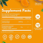 WellPath Liposomal Curcumin Supplement | Liquid Turmeric Drops with Black Pepper Extract | Enhanced Absorption | Non-GMO, Vegan, 2 oz