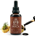 Red Maca Root Extract 50ml – Peruvian Maca Liquid Drops | Vegan, Non-GMO Clean Plant-Based Formula for Men & Women – 60 Servings