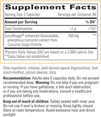 Integrative Therapeutics Curalieve - Curcumin Formula for Antioxidant Support* - High Absorption Curcumin - Vegan, Gluten-Free & Dairy-Free - 60 Capsules (30 Servings)