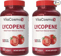 Lycopene 50mg Vegan Capsules, 180 Count, Plant-Based Antioxidant Support - 2 Packs