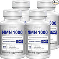 NMN 1000mg Per Serving Maximum Strength - 99% Pure NMN (Nicotinamide Mononucleotide) for NAD, Cell, Immune, Energy, Anti-Aging & Longevity, Stabilized NMN Supplements 1000mg - 240 Veggie Capsules