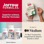 Jarrow Formulas Co-Q10 100 mg - 60 Veggie Caps - Antioxidant Support for Mitochondrial Health, Energy Production & Cardiovascular Function - Up to 60 Servings