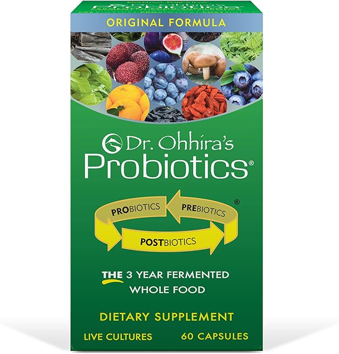 Dr. Ohhira's Probiotics Original Formula, 60 Caps (6 Pack)