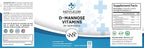 D-Mannose Vitamins with Hibiscus Root Extract, Urinary Health Support