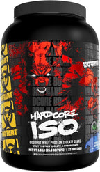 Mutant Hardcore ISO Whey Protein Isolate Powder Acts Fast to Help Recover, Build Muscle, Bulk and Strength, 1.6 lb Vanilla Ice Cream