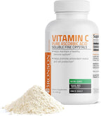 Bronson Vitamin C Powder Pure Ascorbic Acid Soluble Fine Non GMO Crystals – Promotes Healthy Immune System and Cell Protection – Powerful Antioxidant - 1 Pound (16 Ounces)