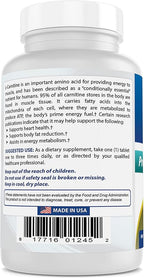 Best Naturals L-Carnitine Tartrate 500 mg 90 Tablets (90 Count (Pack of 3))