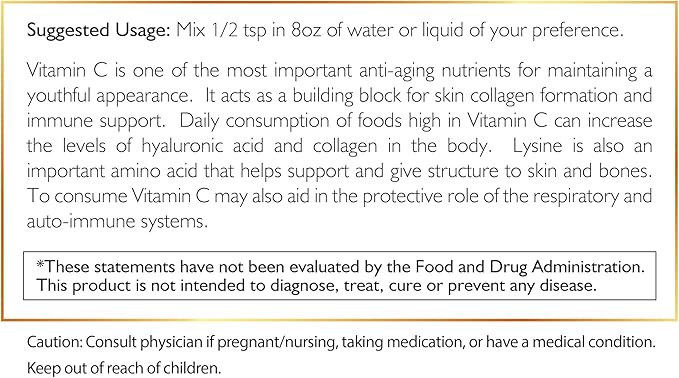 Cocó March N.M.D Vitamin C Powder 1000 mg – Immune Support Supplement with Zinc, Bromelain, Quercetin & L-Lysine, Supports Collagen Production, Vegan, Gluten & Dairy Free, Keto Friendly, 10 oz