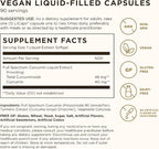 Solgar Full Spectrum Curcumin - 90 LiCaps, Pack of 2 - Superior Absorption - Brain, Joint & Immune Health - Non-GMO, Vegan, Gluten Free, Dairy Free - 180 Total Servings