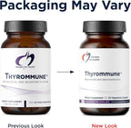 Designs For Health Thyrommune - Thyroid Support Supplement with Selenium (Selenomethionine) + Myo-Inositol - Vegan & Gluten-Free (60 Capsules)