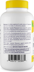 Healthy Origins Quercetin Phytosome 500 mg (Quercefit, High Bioavailability, Immune Support, Respiratory Support, Vegan, Non-GMO, Gluten Free), 120 Veggie Caps