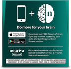 NEURIVA Ultra Decaffeinated Clinically Tested Nootropic Brain Supplement for Mental Alertness, Memory, Focus & Concentration, Cognivive, Neurofactor, Phosphatidylserine, Vitamins B6 B12, 60 Capsules