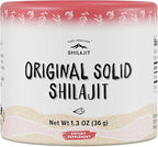 Pure Himalayan Shilajit, Original Solid, Organic Source of Fulvic Acid & Trace Minerals, Widely Used in Ayurveda (36g, Pack of 1)
