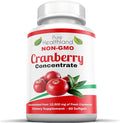 Non-GMO Cranberry Concentrated from 12,600mg - Triple Strength Softgels - Easy to Swallow Pills for Men & Women, 1 Bottle