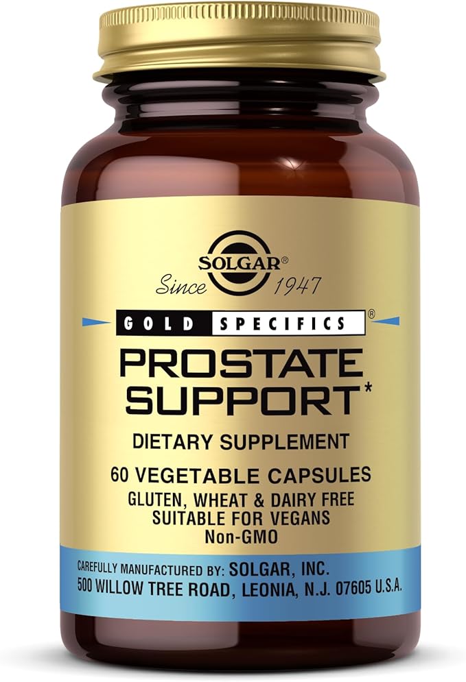 Solgar Prostate Support Vegetable Capsules, 60 Count