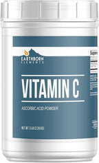 Earthborn Elements Vitamin C Powder 5 lb, Ascorbic Acid, Dietary Supplement