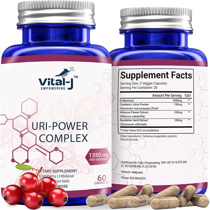 Ultimate Detox & Cleanse Duo: Liver Power + URI-Power Complex W/Milk Thistle, Artichoke, Beetroot, D-mannose, Cranberry and More.