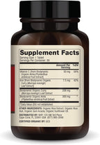 Dr. Mercola Iron from Organic Curry, 30 Servings (30 Tablets), 7.5 mg Iron Per Tablet, Dietary Supplement, Supports Immune Health, Regenerative, Certified USDA Organic, Non-GMO - 2 Pack