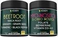 Bundle 6in1 Beet Root Supplements 100 Count & 6in1 Myo-inositol & D-Chiro Inositol Supplement for Women 120 Count - for Immune, Heart Health & Overall Health
