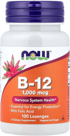 NOW Foods B-12, 100 Lozenges