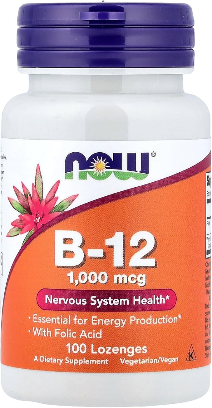 NOW Foods B-12, 100 Lozenges