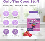 C-Salts Vitamin C Powder - 100% Pure Buffered Ascorbic Acid Powder for Daily Immune Support & Collagen Production - Stomach-Friendly Organic Vegan Non-GMO Sugar-Free - 84 Servings - Mixed Berry, 8oz