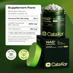 NMN Supplement 1000mg & Liposomal NAD+ Supplement with Resveratrol – Supports Cellular Energy & NAD+ Levels – Third-Party Tested