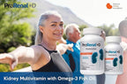 ProRenal+D with Omega-3 Fish Oil Kidney Multivitamin 180 Softgels, 90-Day Supply