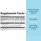 Ancient Nutrition Hydrolyzed Collagen Peptides Powder with Probiotics, Strawberry Lemonade Multi Collagen Protein for Women and Men with Vitamin C, 45 Servings, Supports Skin and Nails, Gut Health, 18