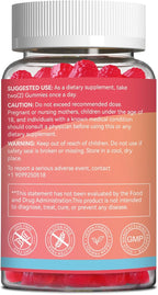 Chromium Picolinate Gummies 1000 mcg, Vegan, Gluten-Free, Peach Flavor, 60 Vegan Gummies