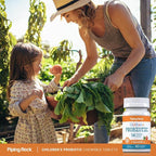 Piping Rock Children's Probiotic Chewable Tablets 14 Strains | 3 Billion CFU | 60 Count | Supplement Blend for Kids | Berry Flavor | Vegetarian, Non-GMO, Gluten Free