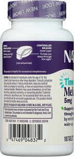Melatonin 5mg Time Release, 0.32 lb