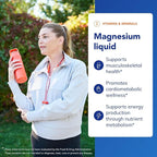 Pure Encapsulations Magnesium Liquid | Hypoallergenic Combination to Support Musculoskeletal and Cardiometabolic Health | 8.1 fl. oz.