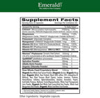 EMERALD LABS Osteo Bone Health - Immune Support & Bone & Joint Supplement with Vitamin D3, K2, Calcium, Magnesium, OptiMSM, Meriva Phytosome & More - 180 Vegetable Capsules