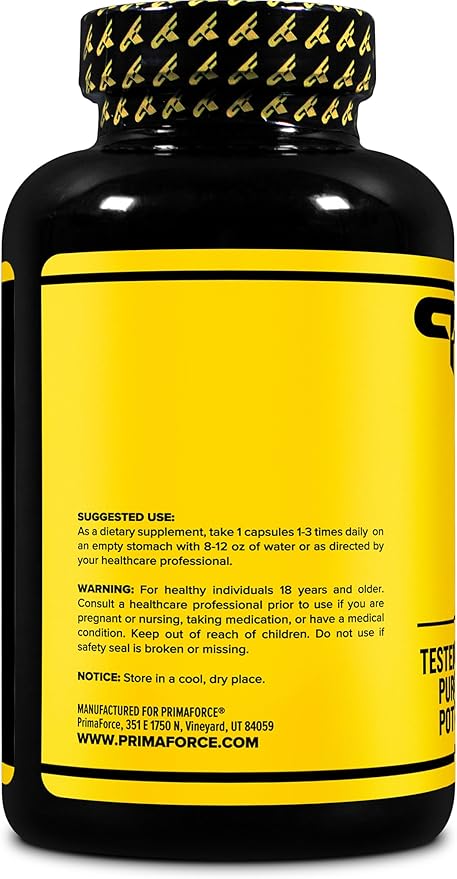 Primaforce L-Glutamine, 800mg (150 Capsules)