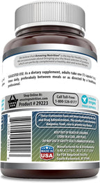 Amazing Formulas L-Glutamine Amino Acid Supplement | 500 Mg | Capsules | Non-GMO | Gluten-Free | Made in USA (1 Pack | 120 Count)