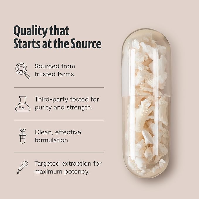 Tremella Mushroom Capsules 12,000 mg – Organic Snow Mushroom for Hair, Skin, and Nails Hydration, Radiance, & Elasticity – Functional Mushroom Supplement, Extract 12:1, 40% Beta Glucans (60 Capsules)