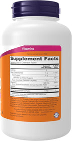 NOW Foods Supplements, Vitamin C-500, Antioxidant Protection*, Orange Juice Flavor, 100 Chewable Lozenges