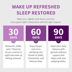 12-in-1 Melatonin Sleep Capsules - Natural Sleep Aids for Adults with Melatonin 5mg and Magnesium Glycinate 500mg, Sleep Aid with Ashwagandha, L Theanine, Valerian Root, GABA, 5-HTP (90ct, Pack of 2)