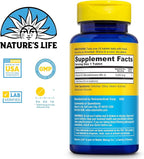 Nature's Life Revitalizing Vitamin K2 - Bone Health, Artery and Heart Health Support - High Potency Vitamin K Supplement as Vitamin K2 MK4-60 Day Guarantee, Lab Verified - 60 Servings, 60 Tablets