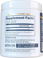 Nu-Glutamine Pure L-Glutamine Powder for Muscle Growth & Recovery & Soreness - Maximize Your Performance and Workout - 5g per Serving - 50 Servings
