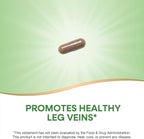 Nature's Way Horse Chestnut Extract, Premium Extract, Promotes Healthy Leg Veins*, 250 mg per Serving, Vegan, 90 Capsules (Packaging May Vary) (Pack of 2)