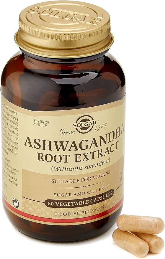 SFP Ashwagandha Root Extract Solgar 60 VCaps